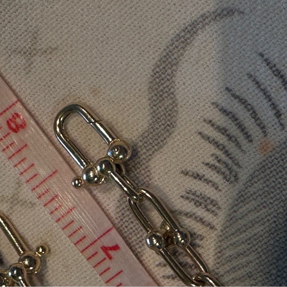 18 KT Tiffany Inspired Hardwear Collection Necklace and Bracelet - Picture 9 of 9